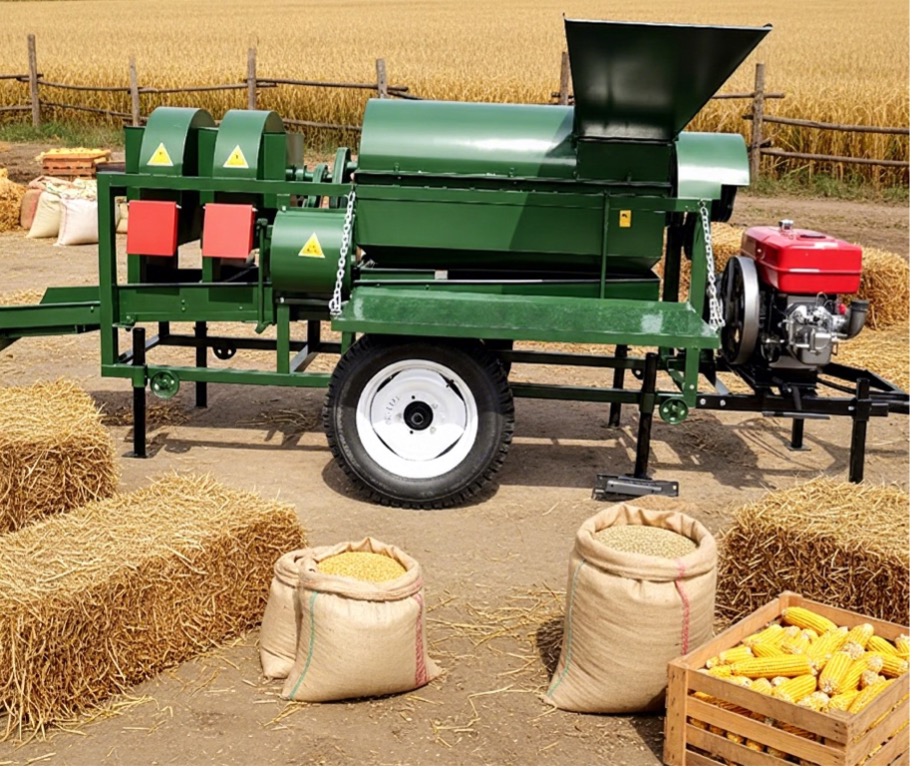 Mechanical Multi-Crop Threshers & Shellers Mashine za Kukoboa na Kupura Mazao Mbalimbali